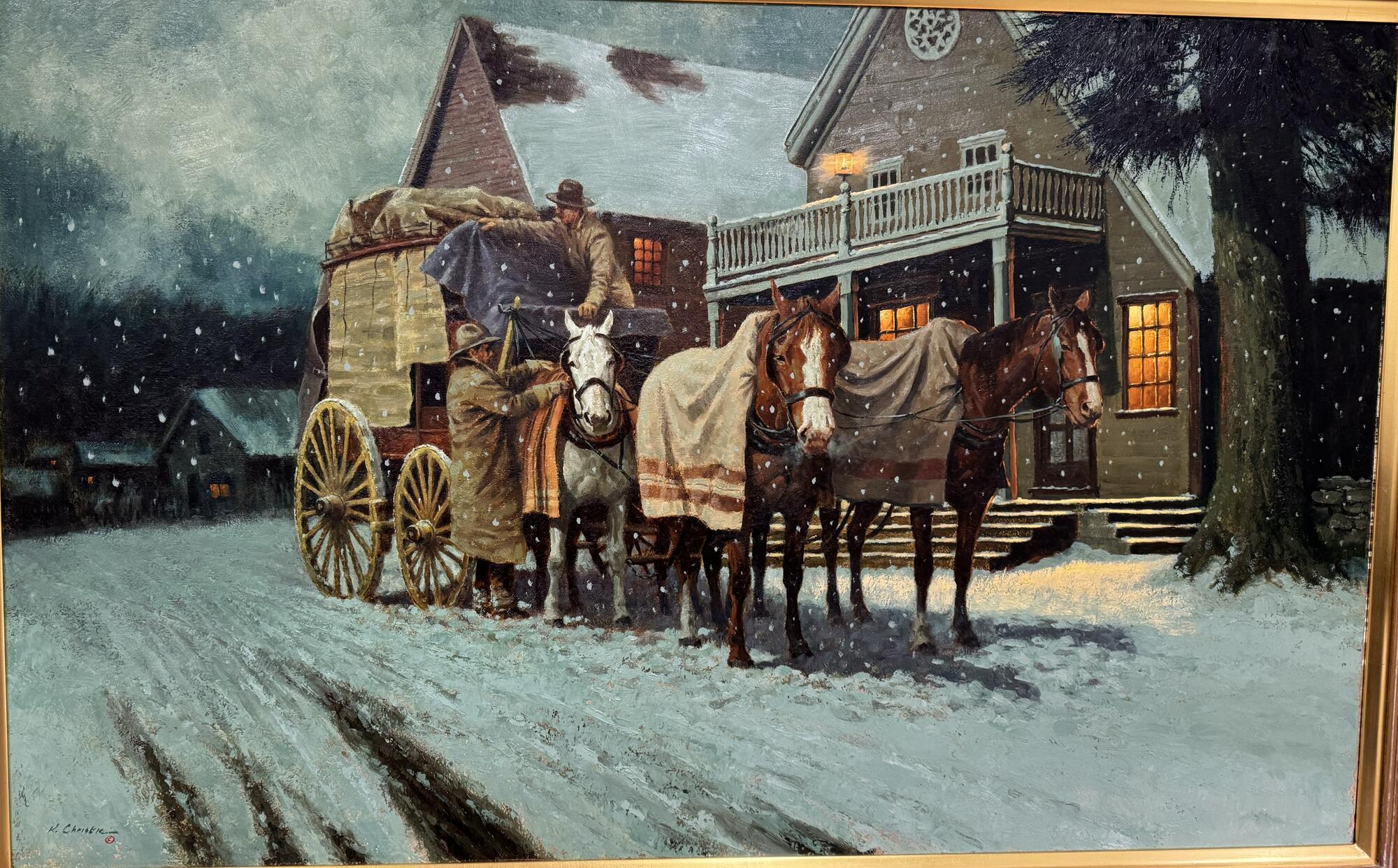 Sierra City Rest Stop by Kieth Christie
